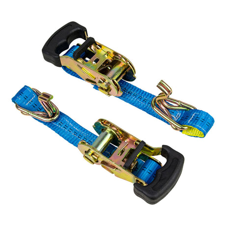 Transport Tie Down 600KG Capacity 25mm Webbing - Monkey Grip