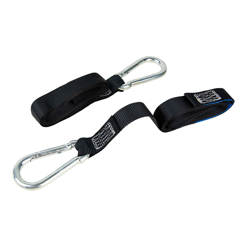 2 Piece Motorcycle Tie Down Ratchet Type 25mm x 2m 450kg - Monkey Grip