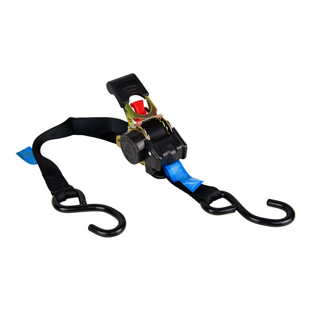 Auto Retractable Tie Down Ratchet Type 25mm x 1.5M - Monkey Grip