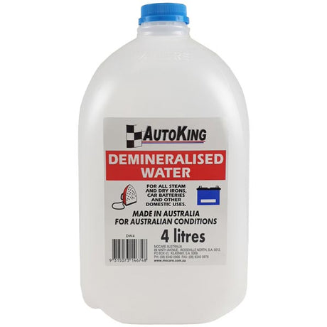 Demineralised Water 2L, 4L, 10L & 20L - AUTOKING 4L