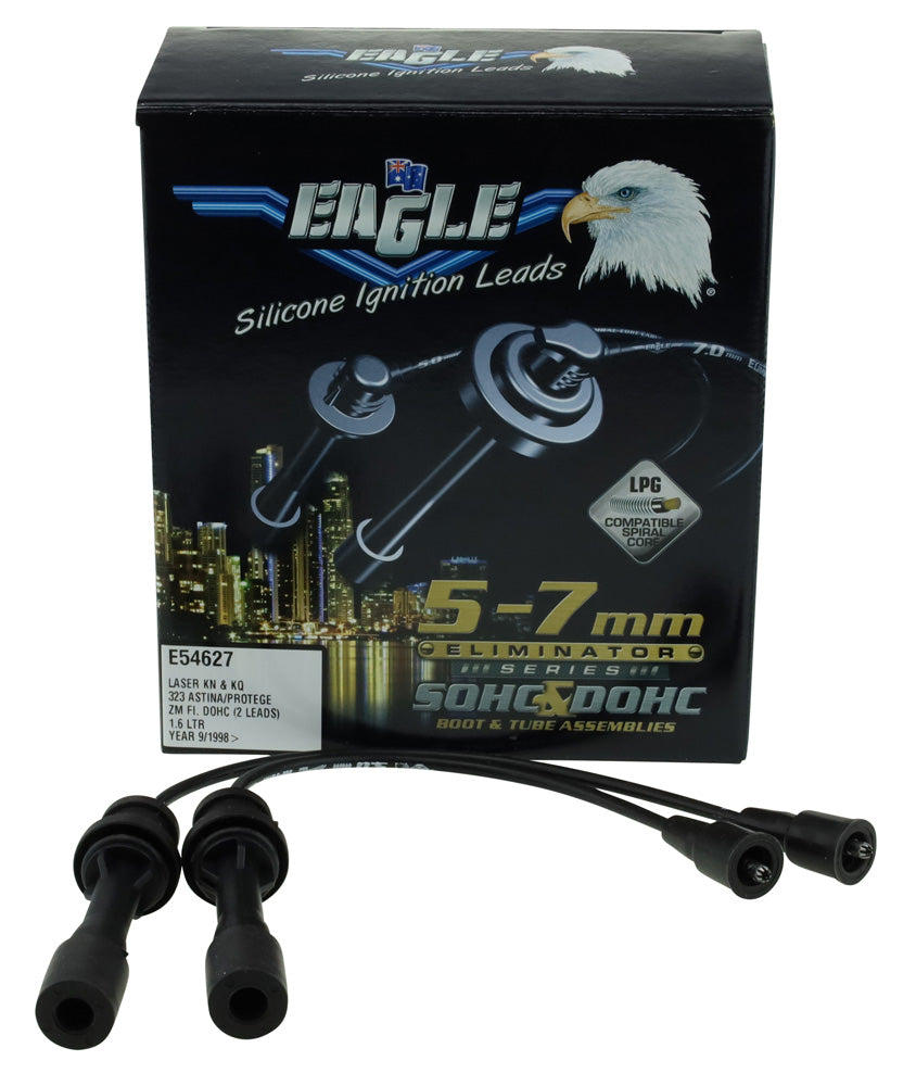 Eliminator Ignition Leads 4CYL Fits FORD/MAZDA LEAD KIT (5MM) E54627 - Eagle