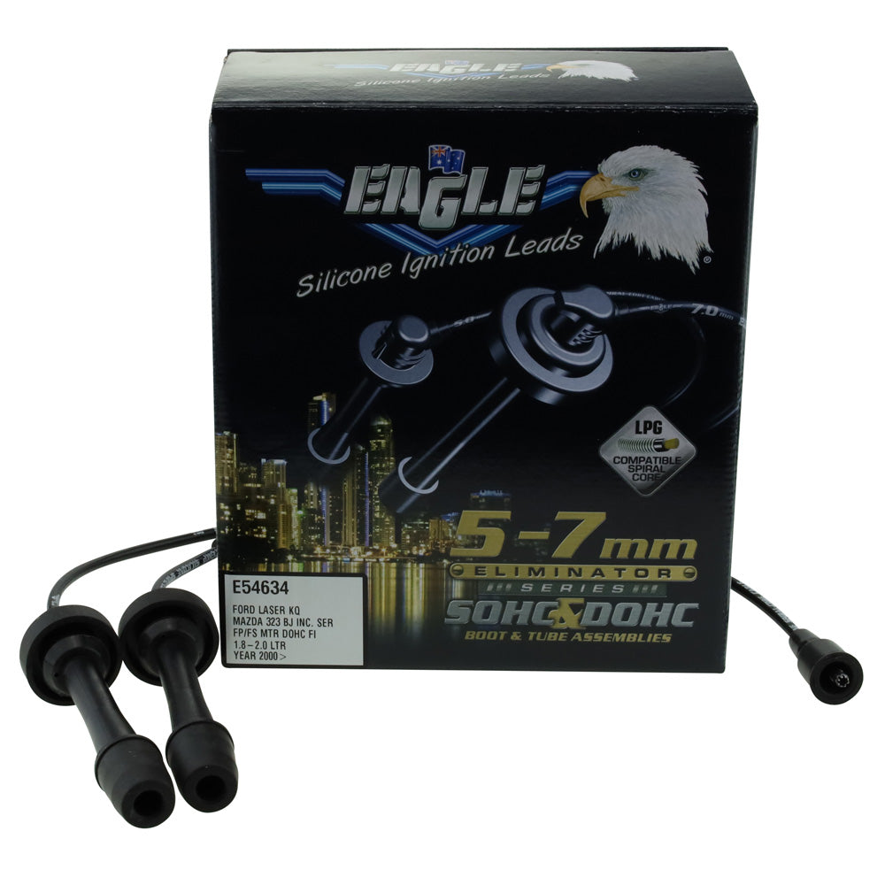 Eliminator Ignition Leads 4CYL Fits FORD/MAZDA LEAD KIT (5MM) E54634 - Eagle