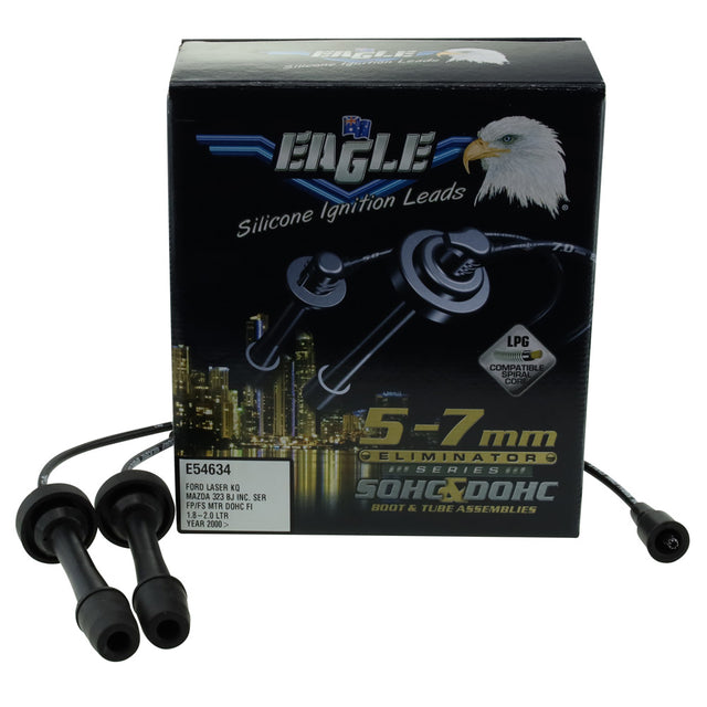 Eliminator Ignition Leads 4CYL Fits FORD/MAZDA LEAD KIT (5MM) E54634 - Eagle