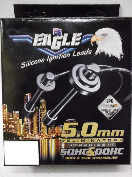 Eliminator Ignition Leads 4CYL Fits DAIHATSU LEAD KIT (5MM) E54647 - Eagle
