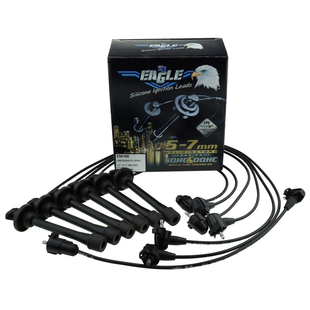 Eliminator Ignition Leads 6CYL Fits TOYOTA LEAD KIT (5MM) E56160 - Eagle