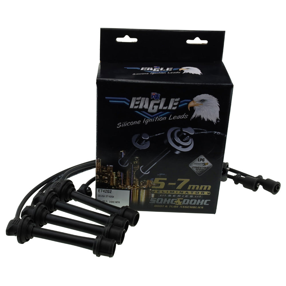Eliminator Ignition Leads 4CYL Fits TOYOTA LEAD KIT E74202 - Eagle