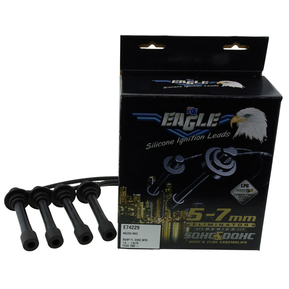 Eliminator Ignition Leads Fits Mazda MX5 E74229 - Eagle