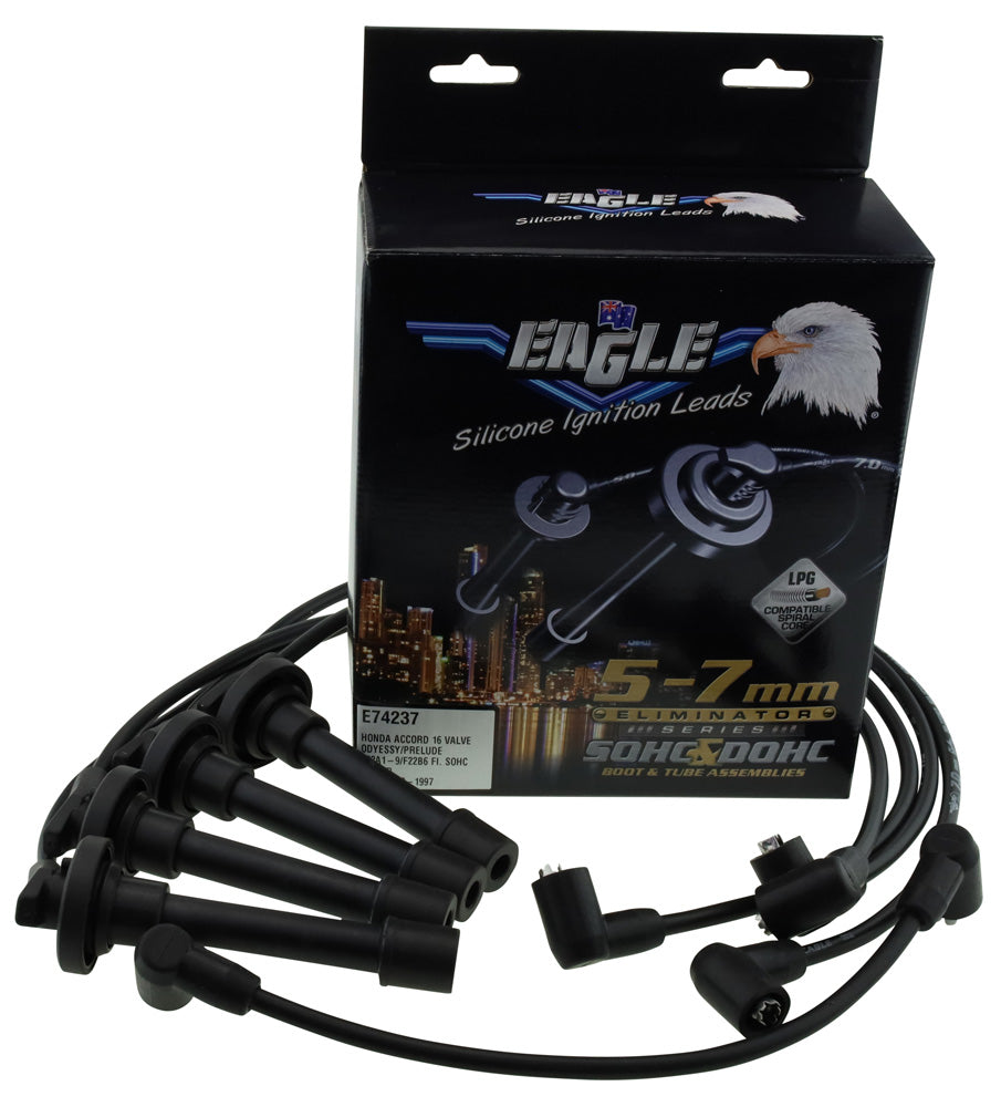Eliminator Ignition Leads 4CYL Fits HONDA LEAD KIT E74237 - Eagle