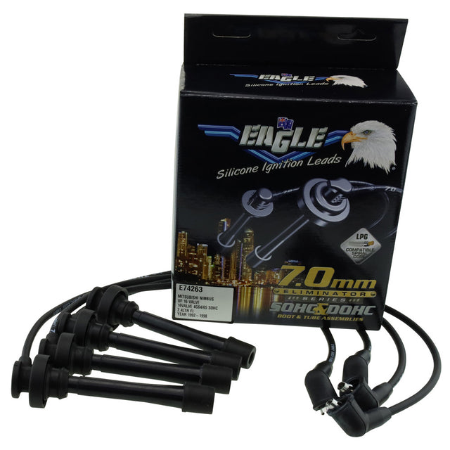Eliminator Ignition Leads 4CYL Fits MITSUBISHI LEAD KIT E74263 - Eagle