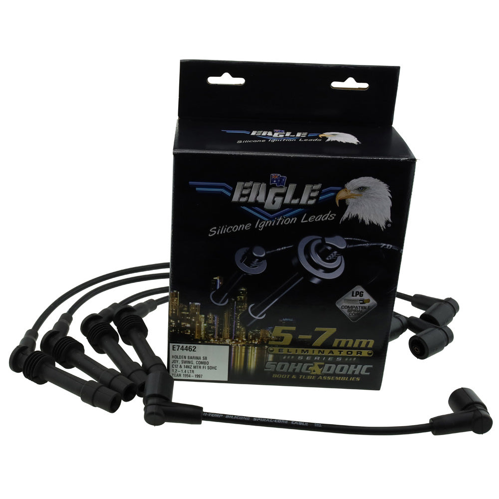 Eliminator Ignition Leads 4CYL Fits HOLDEN LEAD KIT E74462 - Eagle