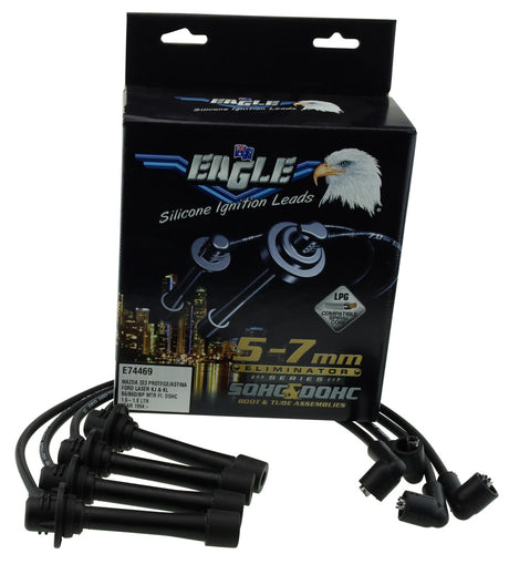 Eliminator Ignition Leads 4CYL Fits FORD/MAZDA SET E74469 - Eagle