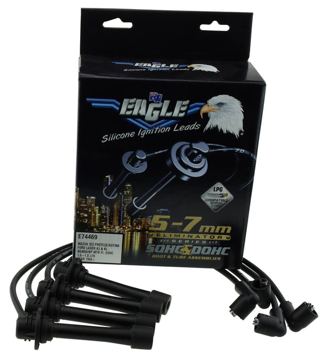 Eliminator Ignition Leads 4CYL Fits FORD/MAZDA SET E74469 - Eagle