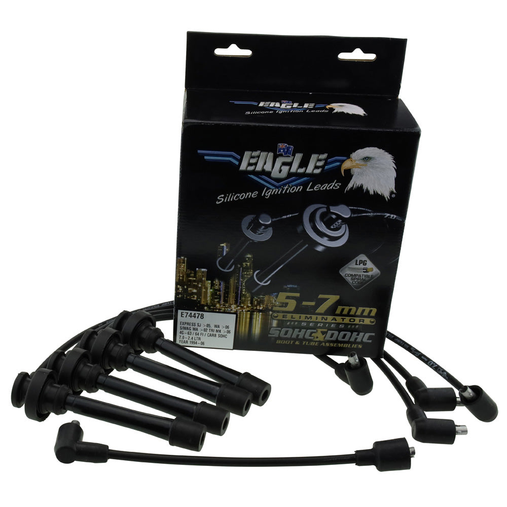 Eliminator Ignition Leads Lead Set Fits Mitsubishi 4CYL E74478 - Eagle