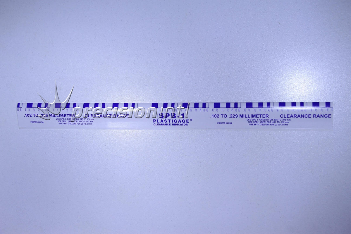 Plastigauge Flexigauge Blue .004 - 009 Check Bearing Clearances EBPAB1F - Speed Pro - Measuring Tools - Speed Pro