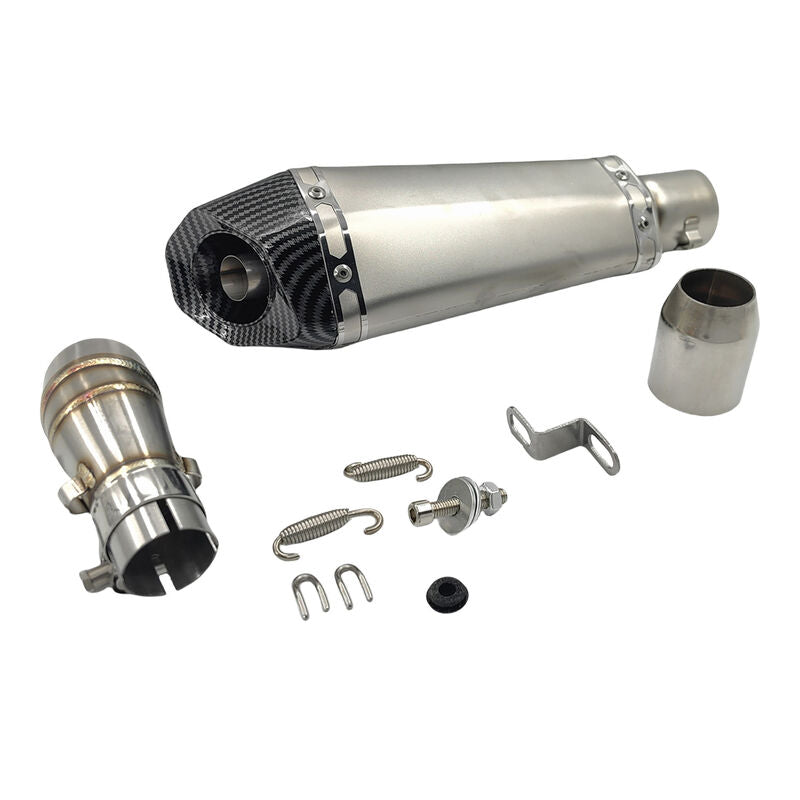Modified Exhaust Muffler Pipe Silencer Fit For Kawasaki Z250 Ninja 250 300 2013-2016 ECC-KW003 - Machter