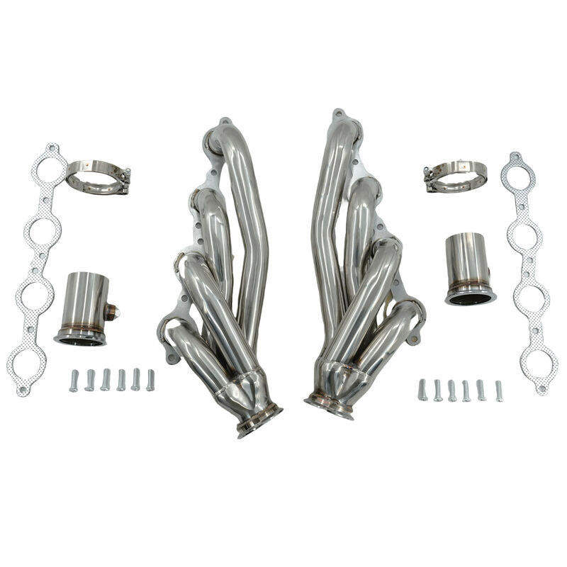 V-Band Manifold Header Fit For Camaro For Chevelle For Nova For Firebird V8 4.8L 5.3L 5.7L 6.0L 6.2L Engines - Machter