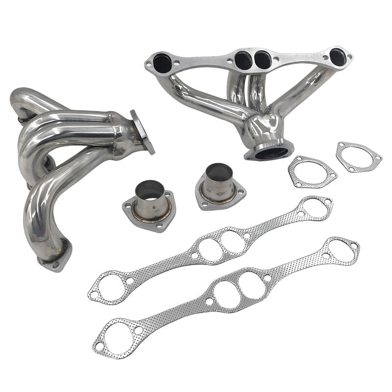 Manifold Exhaust Headers Fit For All Small Block Chevy V8 Engines 283 305 327 350 - Machter