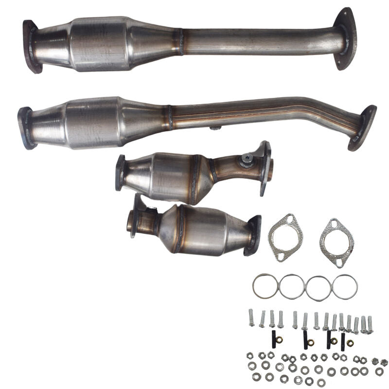 4 x Catalytic Converter Set Fit For Nissan Frontier 2005-2014 Pathfinder 4.0L 2005-2012 - Machter