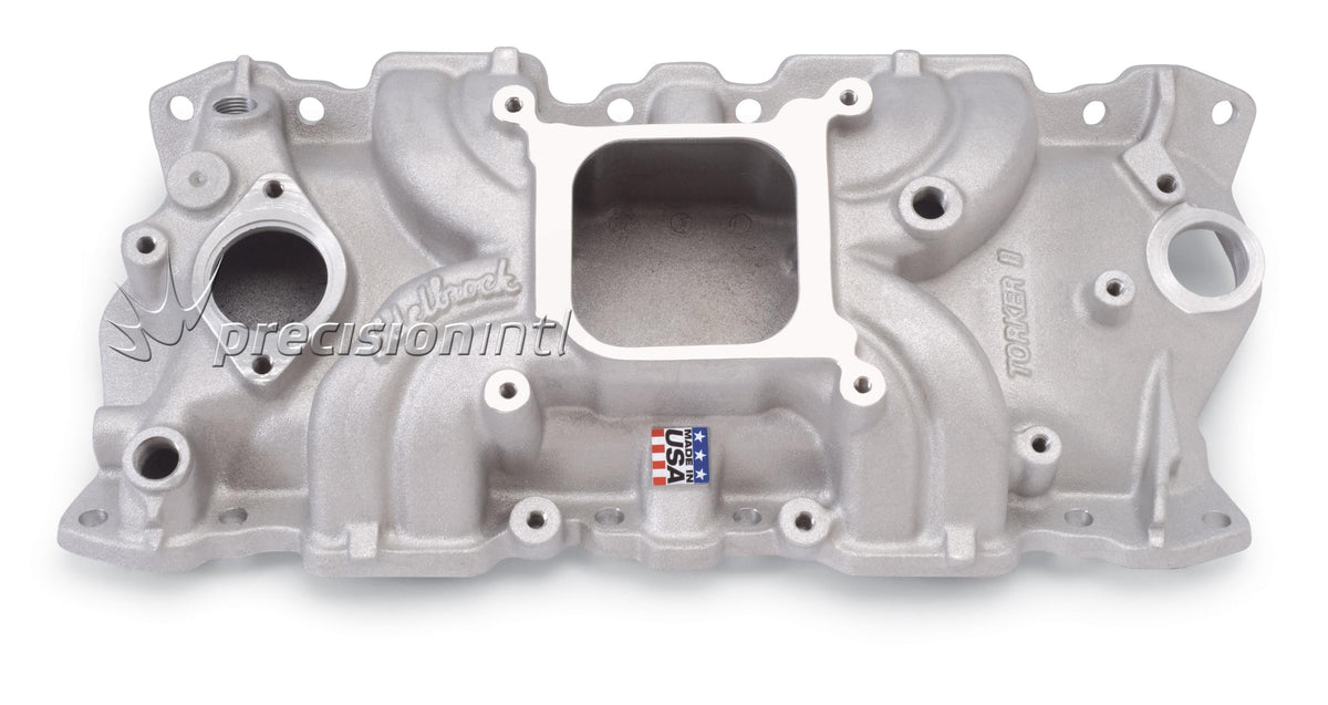 Torker II Intake Manifold SB Chev 262 - 400 V8 ED5001 - Edelbrock - Inlet & Intake Manifolds - Edelbrock
