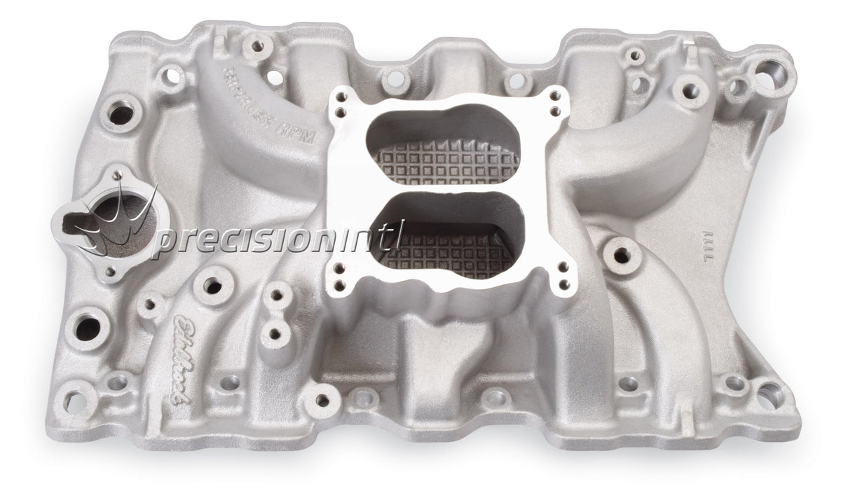 Performer RPM Olds 350 Intake Manifold Oldsmobile 307 - 403 V8 ED7111 - Edelbrock - Inlet & Intake Manifolds - Edelbrock