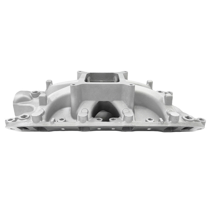 High Rise 4 Barrel Manifold Single Plane Fit For Ford Windsor 302 V8 Satin Finished - Machter