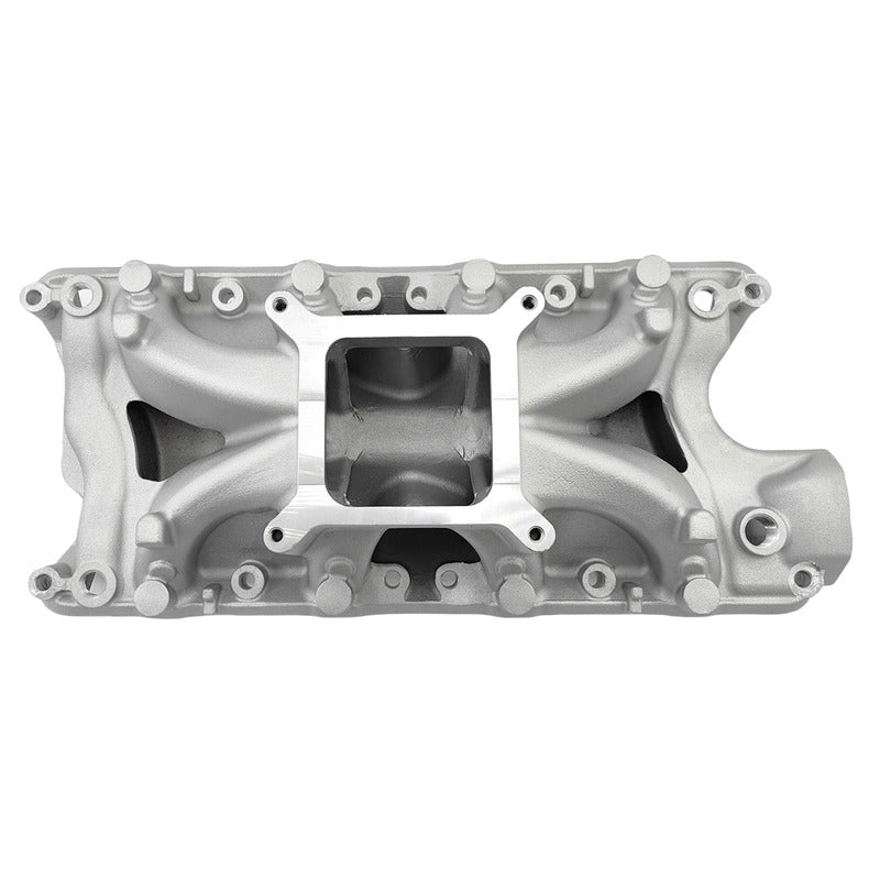 High Rise 4 Barrel Manifold Single Plane Fit For Ford Windsor 302 V8 Satin Finished EIM-FD004 - Machter