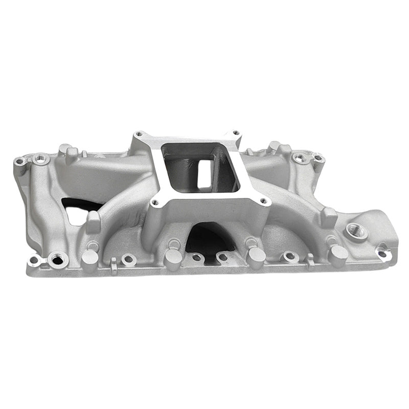 High Rise 4 Barrel Manifold Single Plane Fit For Ford Windsor 302 V8 Satin Finished - Machter