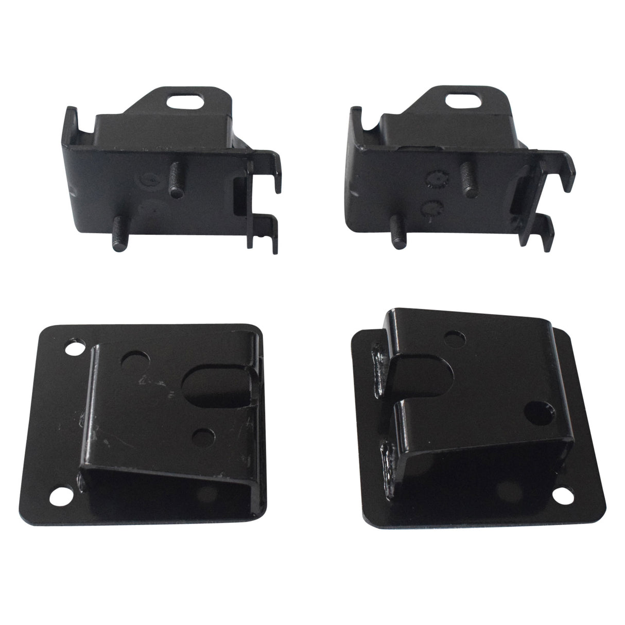 2 Pairs Fit For Holden HK HT HG HQ HJ HX HZ WB Engine Mount Conversion Chev V8 307/327/350/400 EM-HLN008-EM-HLN009 - Machter