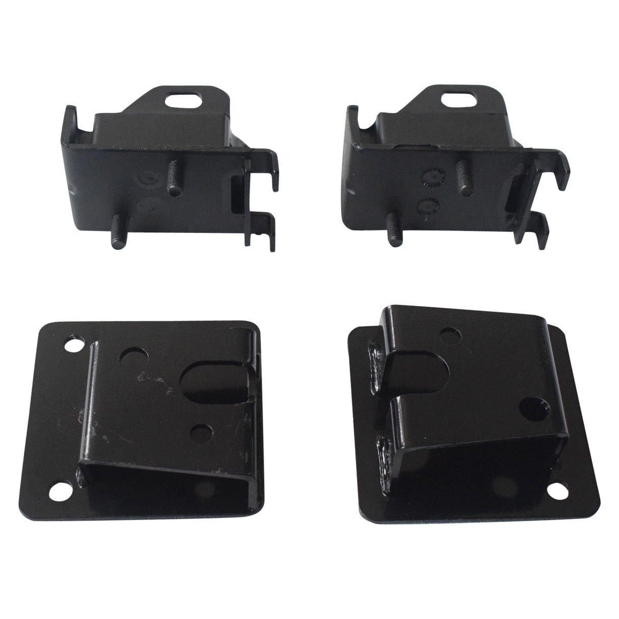 2 Pairs Fit For Holden HK HT HG HQ HJ HX HZ WB Engine Mount Conversion Chev V8 307/327/350/400 EM-HLN008-EM-HLN009 - Machter
