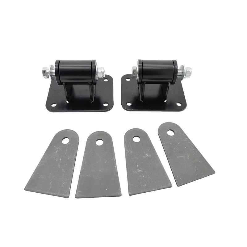 Universal Engine Motor Mount Set Fit For Chevrolet LS Conversions Mild Steel EM-LS001 - Machter