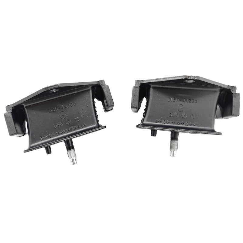 Pair Front Engine Mounts Fit For Mitsubishi L200 Pajero Triton ML MN MR992670 EM-MB009-2PCS - Machter