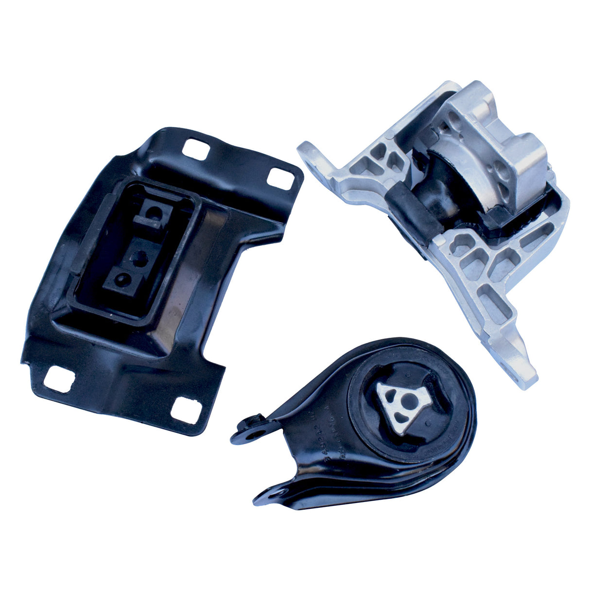 3 Pcs Engine Mount Kit Petrol Fit For Mazda 3 2.0L MZR BK BL Rear 2004-ON For Ford Focus LS LT LV LW 2.0L 2005-2011 EMASM-MA001 - Machter