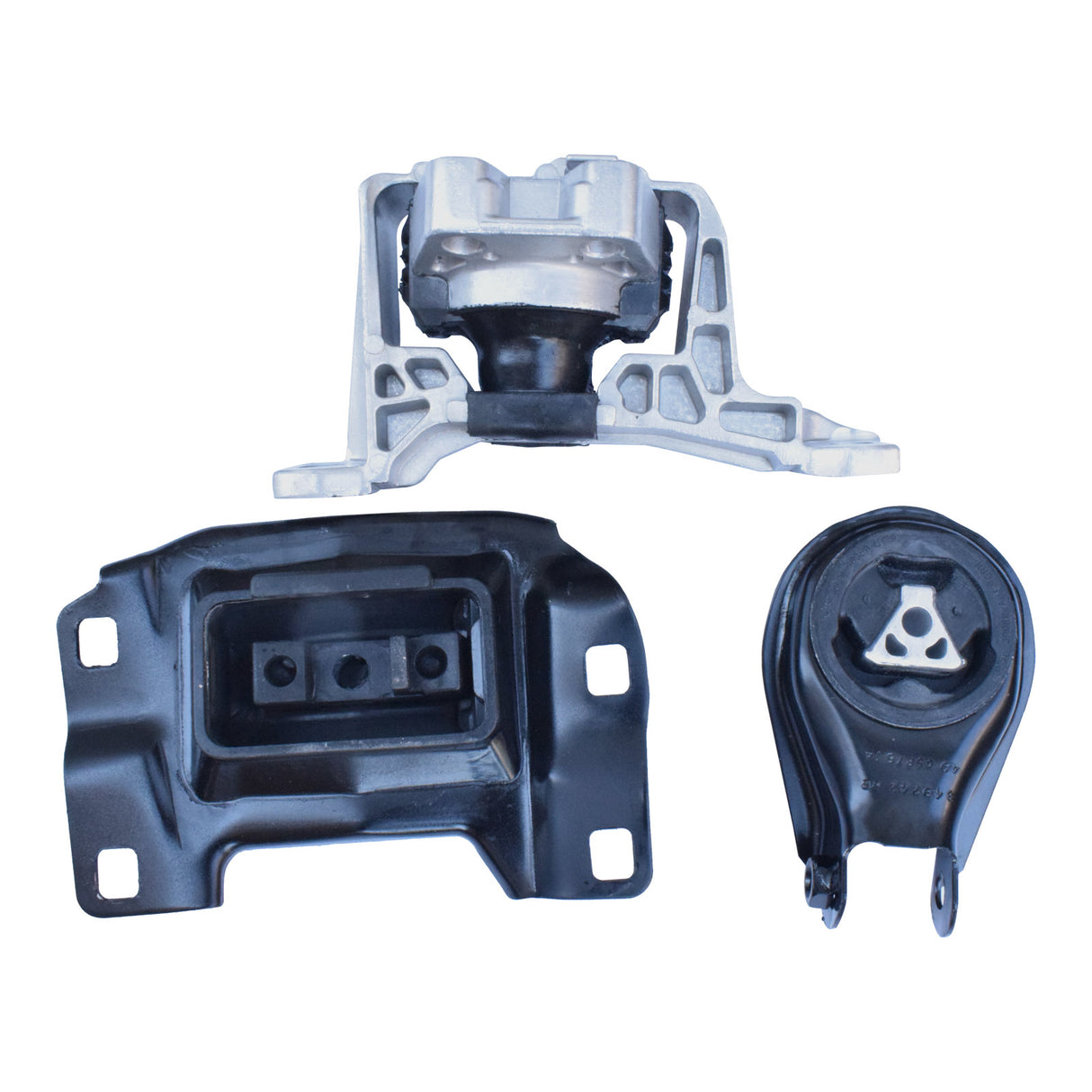 3 Pcs Engine Mount Kit Petrol Fit For Mazda 3 2.0L MZR BK BL Rear 2004-ON For Ford Focus LS LT LV LW 2.0L 2005-2011 EMASM-MA001 - Machter