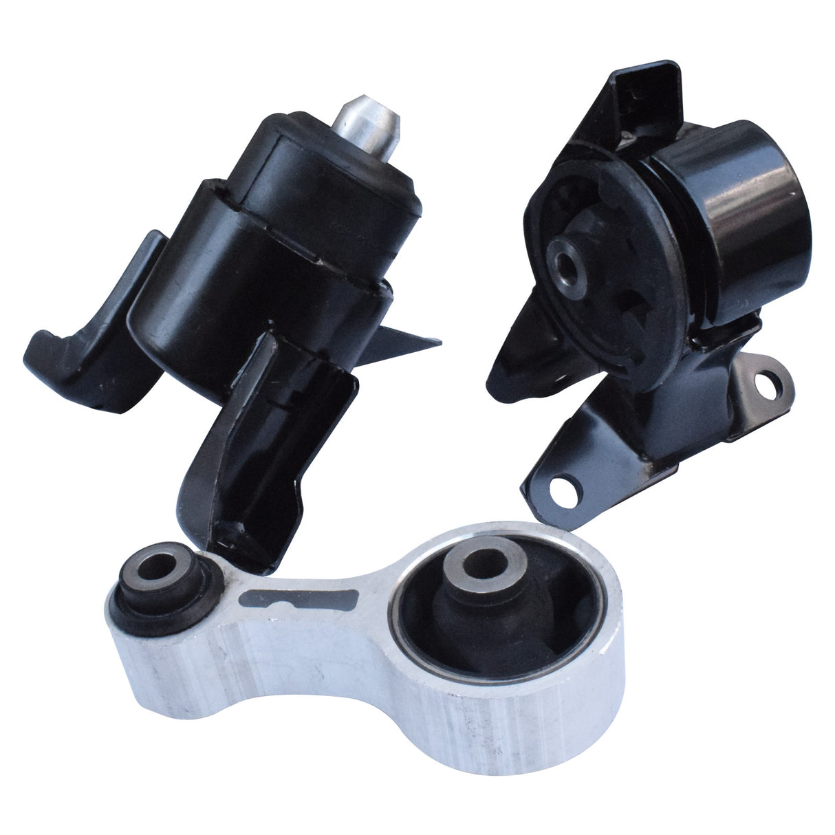 Engine Mount Set Fit For Mazda 6 02-1/08 2.3L A/M Auto Manual Left + Right + Rear 3pcs EMASM-MA002 - Machter