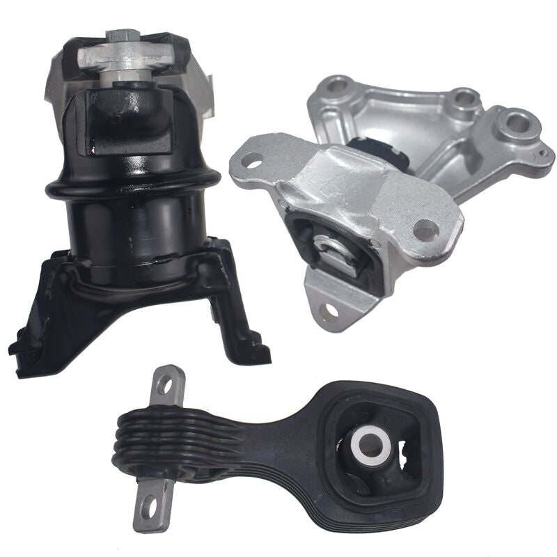 3 Pcs Engine & Transmission Mount Fit For Honda Civic Sedan 1.8L Automatic 2013-2015 EMKIT-HD001 - Machter