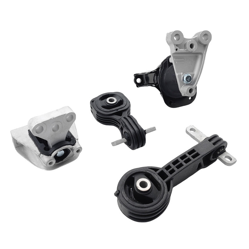 4 x Engine Mount Set Fit For Honda Civic FD 1.8L Auto 2006-2012 EMKIT-HD004 - Machter