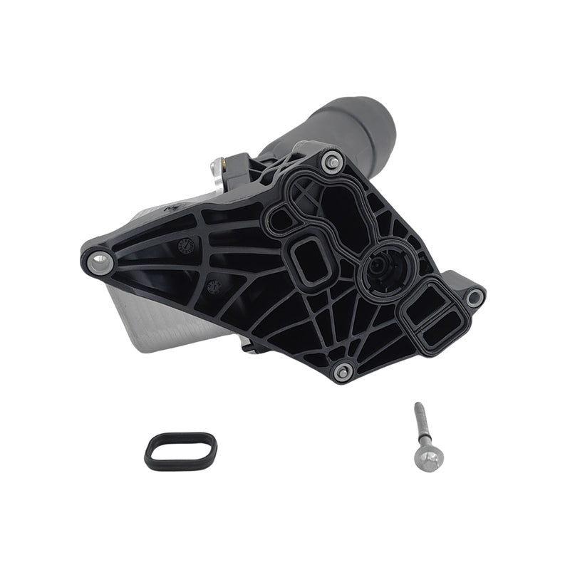 Engine Oil Cooler Filter Housing Assembly With Gasket Fit For BMW 1 F20 2 F22 3 F30 5 G30 6 G32 11428596283 EOC-BMW016 - Machter