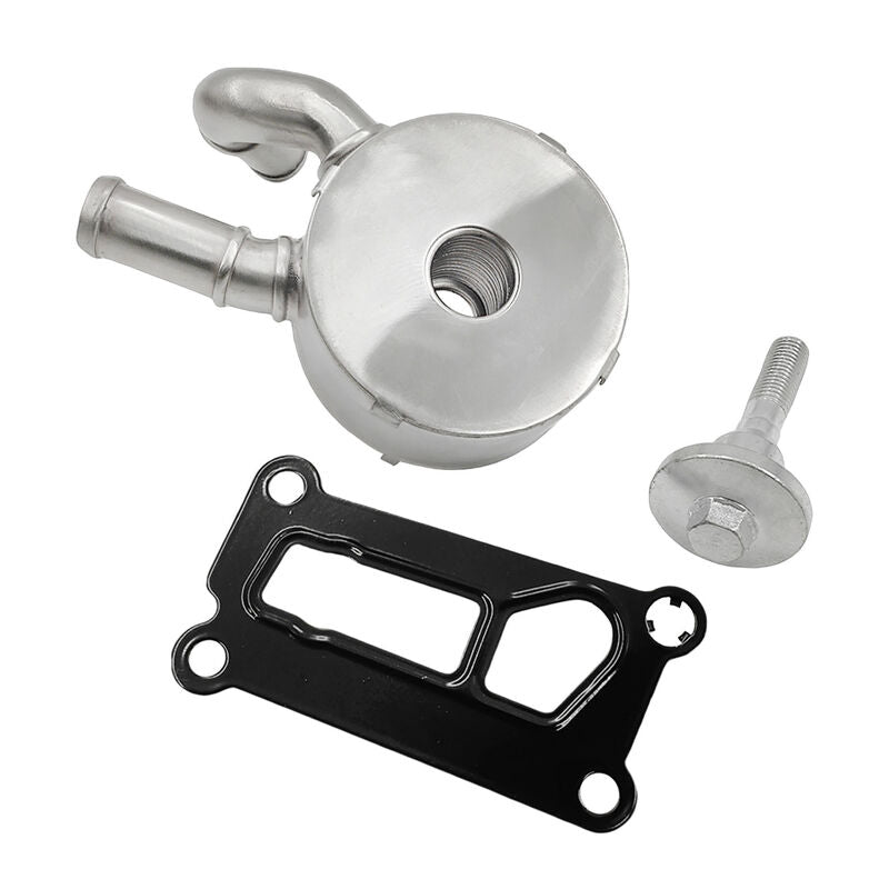 Oil Cooler Turbo Engine With Gasket & Bolt Fit For Mazda CX-7 ER 3 BL MPS LF6W14700A 2006-2013 EOC-MA003 - Machter