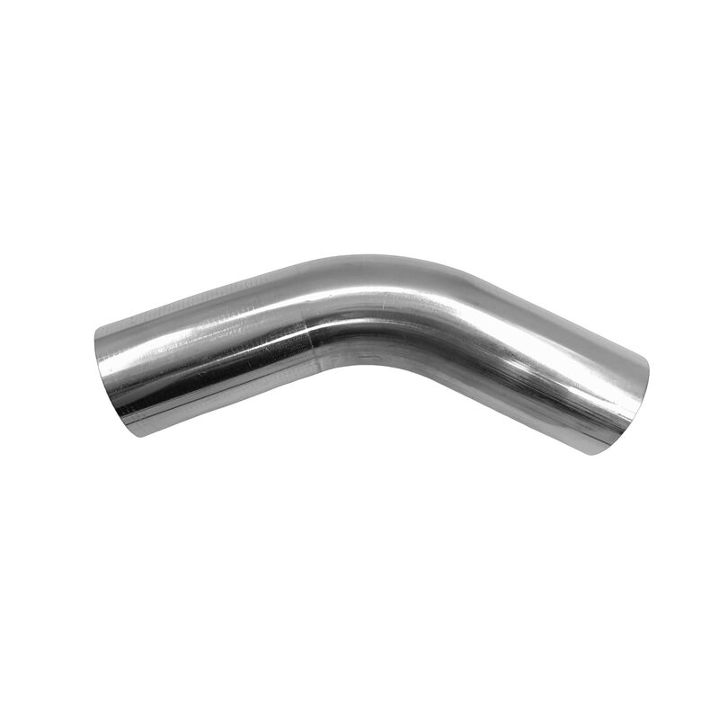 Exhaust Pipe Mandrel Bend 3" Inch 45 Degree 76mm Aluminised Mild Steel - Machter