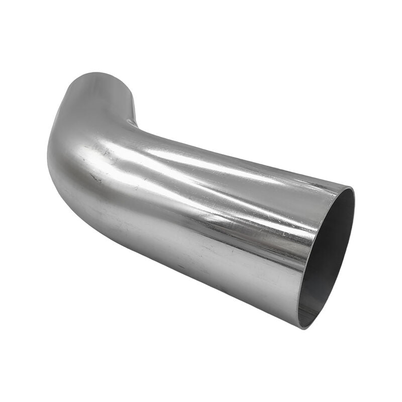 Exhaust Pipe Mandrel Bend 3" Inch 45 Degree 76mm Aluminised Mild Steel - Machter