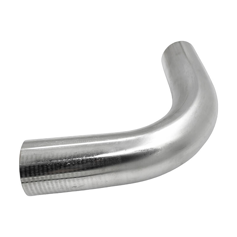 Exhaust Pipe Mandrel Bend 2.5" Inch 90 Degree 63mm Aluminised Mild Steel - Machter