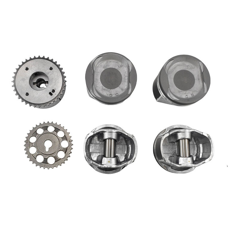 Engine Overhaul Rebuild Kit 2AZ-FE 2.4L With Crankshaft Rods Timing Kit Fit For Toyota RAV4 Corolla XRS Matrix S For Scion TC XB EPRKIT-TA001 - Machter