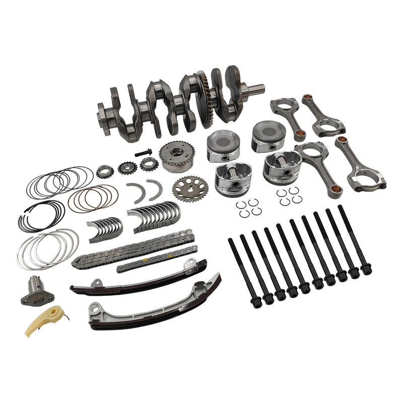 Engine Overhaul Rebuild Kit 2AZ-FE 2.4L With Crankshaft Rods Timing Kit Fit For Toyota RAV4 Corolla XRS Matrix S For Scion TC XB EPRKIT-TA001 - Machter