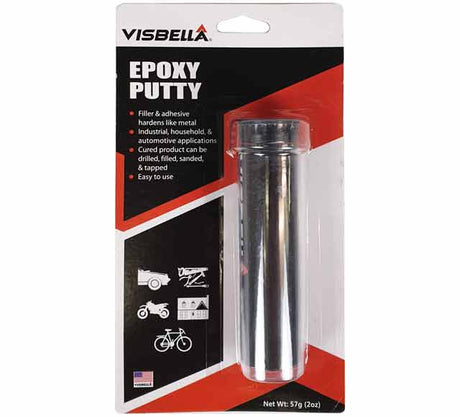 Epoxy Putty 57g Tube Filler & Adhesive Hardens Like Metal - Visbella | Universal Auto Spares