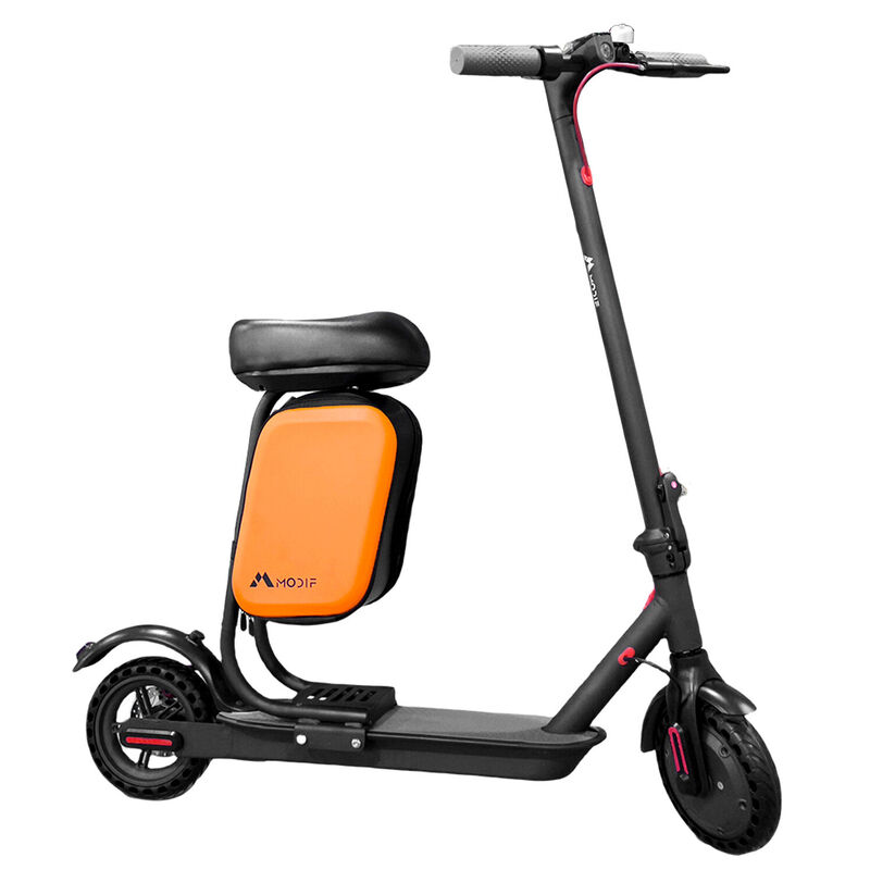 Electric Scooter Adult Foldable Travel E Bike With Seat Portable 900W 40KM/H 50KM Black ESCOOTER-006SE - Machter