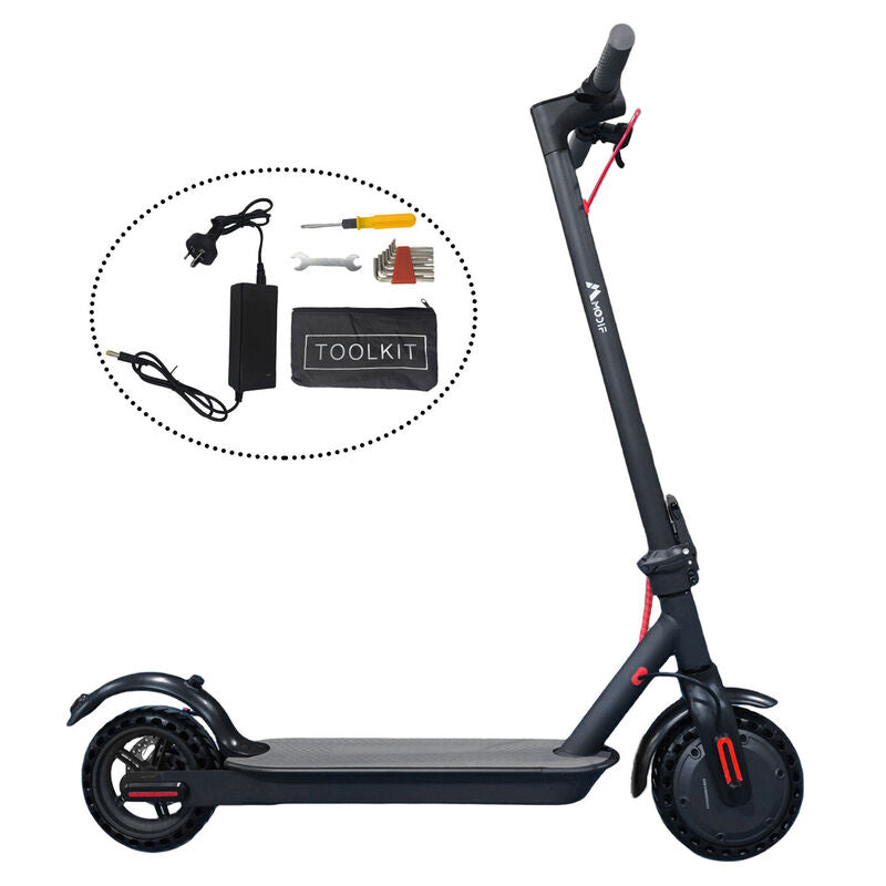Electric Scooter Adult Foldable Travel E Bike Black Portable 900W 40KM/H 50KM ESCOOTER-006 - Machter