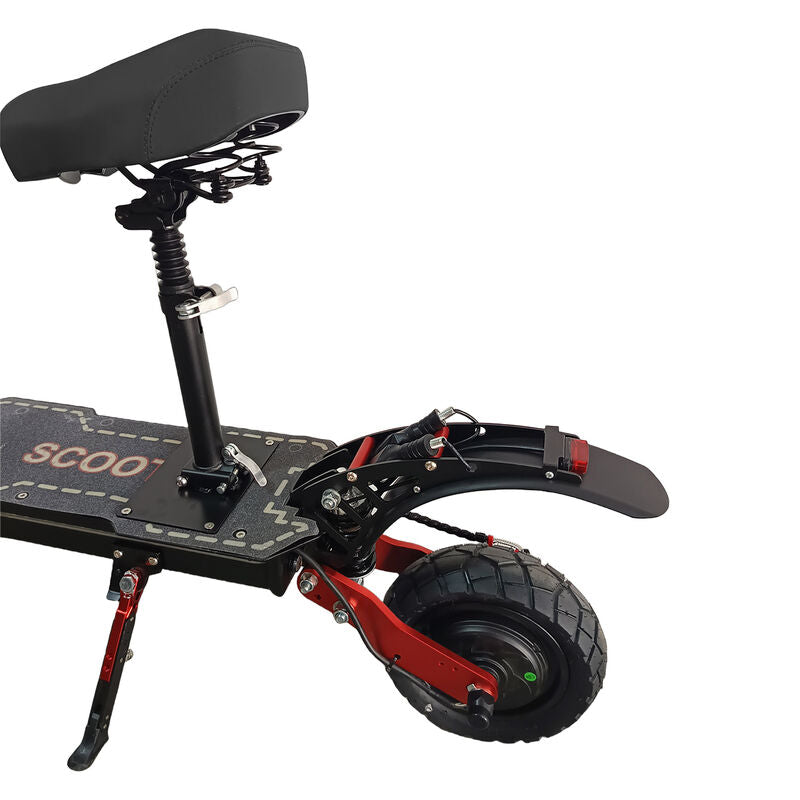 4000W Foldable Adult Off Road E-Bike Electric Scooter 80KM/H Dual Motor ESCOOTER-010 - Machter