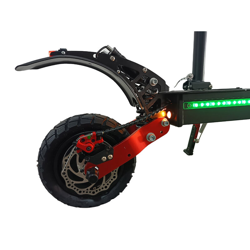 4000W Foldable Adult Off Road E-Bike Electric Scooter 80KM/H Dual Motor ESCOOTER-010 - Machter