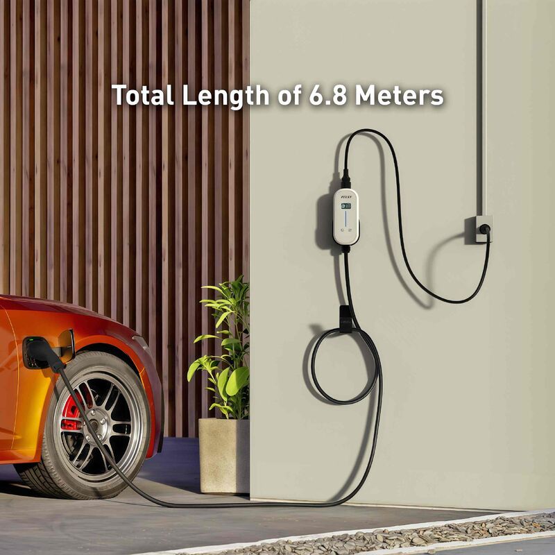 MSI Portable EV Charger White Ezgo 10A+15A+Home Kit Single Phase EVCHARGER-WHITE - Machter