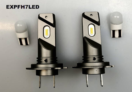 Led H7 Perfect Fit Headlamp Globes + Parkers EXPFH7LED - Exelite | Universal Auto Spares